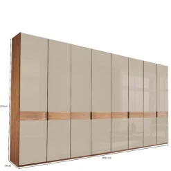 Hot 8-türiger XXL-Kleiderschrank in Erle - Angelina Kleiderschränke|Schränke