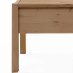 Outlet Truhenbank Giurgia aus Kiefer massiv Sitzbank