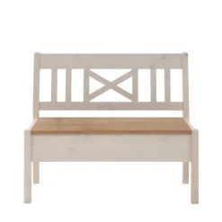 Truhenbank Lugon im Landhausstil Sitzbank