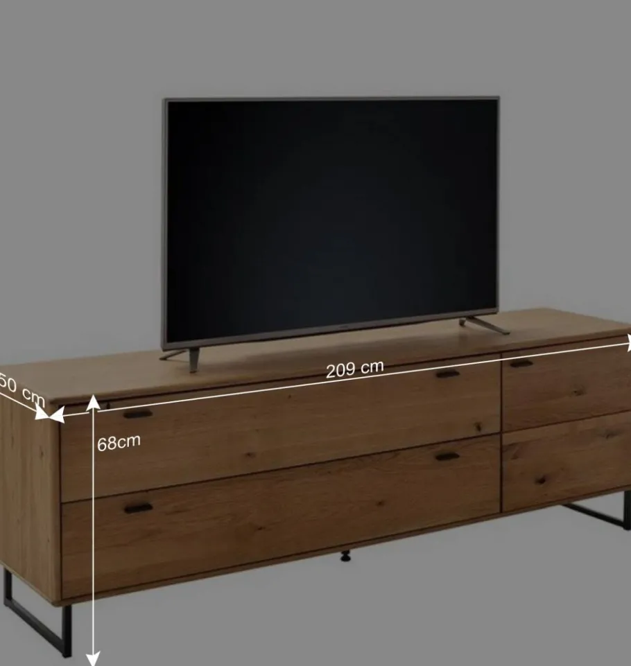 TV Anbauwand Schränke - Flacona (dreiteilig) Wohnwände