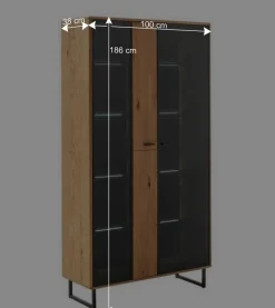 TV Anbauwand Schränke - Flacona (dreiteilig) Wohnwände