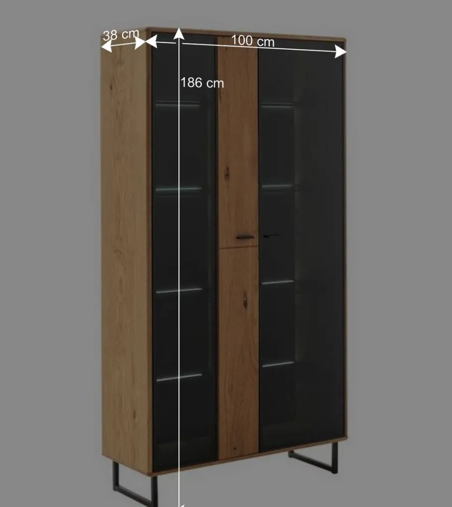 TV Anbauwand Schränke - Flacona (dreiteilig) Wohnwände