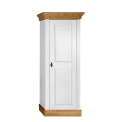 TV Anbauwand Sibiuta in Weiß Kiefer teilmassiv (dreiteilig) Wohnwände