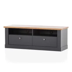 Sale TV Bank mit zwei Schubladen & Fächern - Lionel Tv & Hifi-Möbel|Lowboards