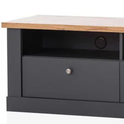 Sale TV Bank mit zwei Schubladen & Fächern - Lionel Tv & Hifi-Möbel|Lowboards