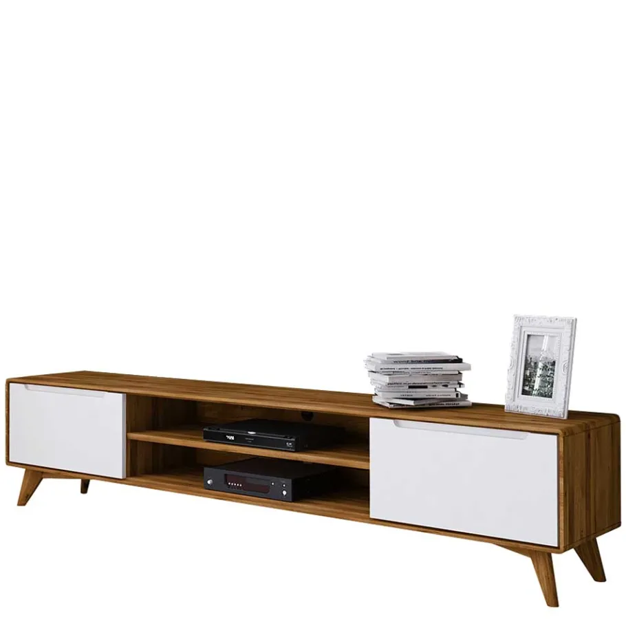 Best TV Board aus Wildeiche Massivholz & MDF - Diesta Lowboards|Tv & Hifi-Möbel