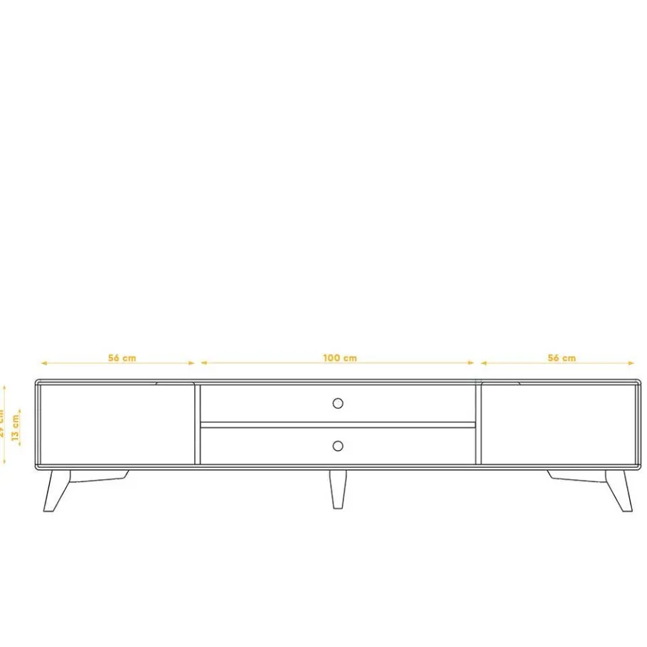 Best TV Board aus Wildeiche Massivholz & MDF - Diesta Lowboards|Tv & Hifi-Möbel