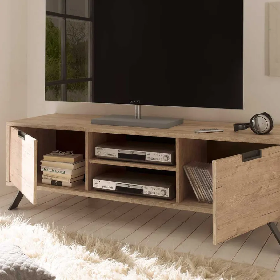 TV Board im Retro Look - Rodonda Tv & Hifi-Möbel|Lowboards