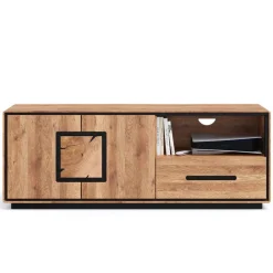 Sale TV Board mit Hirnholz Applikation - Shipper Tv & Hifi-Möbel|Lowboards