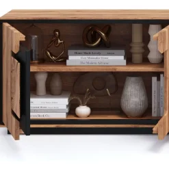 Sale TV Board mit Hirnholz Applikation - Shipper Tv & Hifi-Möbel|Lowboards