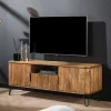 Best TV Design-Lowboard aus Mangobaum Massivholz - Noele Tv & Hifi-Möbel|Lowboards