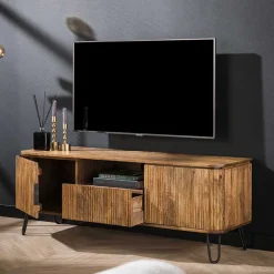 Best TV Design-Lowboard aus Mangobaum Massivholz - Noele Tv & Hifi-Möbel|Lowboards
