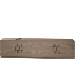 Sale TV Element in Esche Dunkel - Lacruzira (2er Set) Tv & Hifi-Möbel|Lowboards