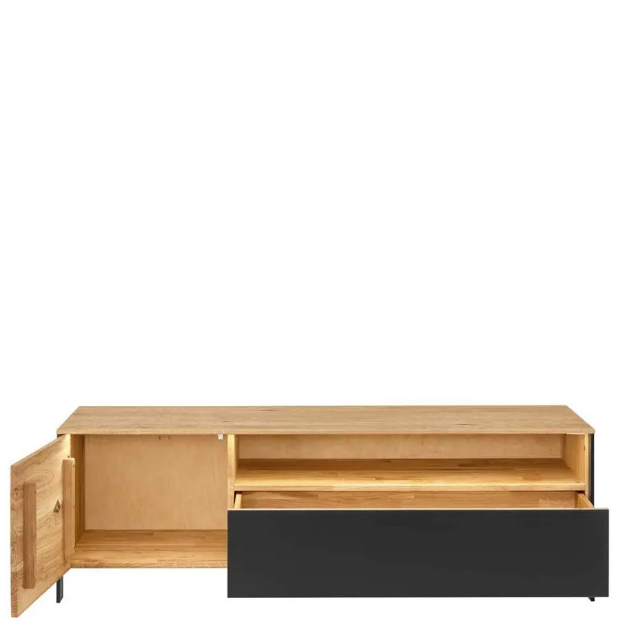 Best TV Lowboard aus Wildeiche massiv mit LED - Viligrana Tv & Hifi-Möbel|Lowboards
