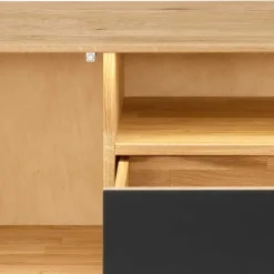 Best TV Lowboard aus Wildeiche massiv mit LED - Viligrana Tv & Hifi-Möbel|Lowboards