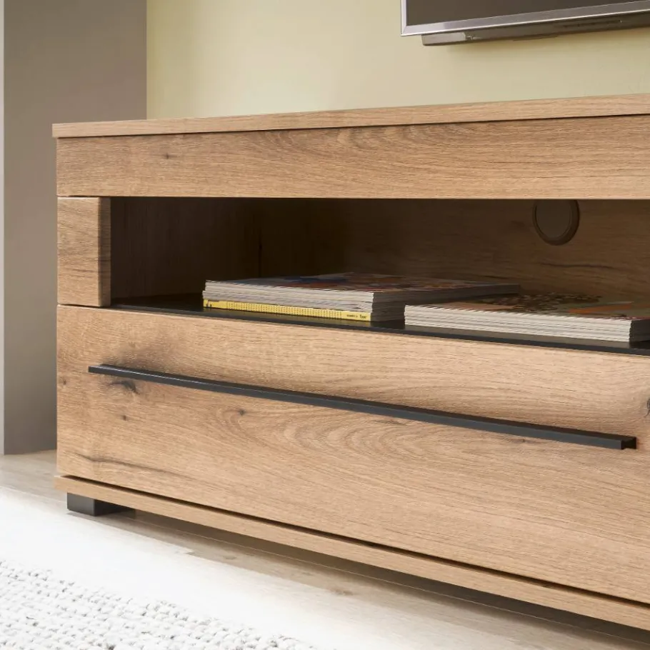 Best TV Lowboard in Eiche Dekor - Brocus Tv & Hifi-Möbel|Lowboards