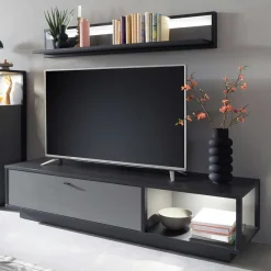 TV Lowboard in Grau & Anthrazit - Ridona Tv & Hifi-Möbel|Lowboards