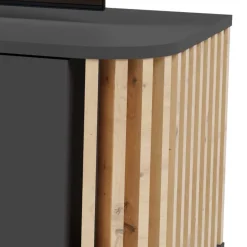 Sale TV Lowboard in Grau und Wildeiche - Penzanca Tv & Hifi-Möbel|Lowboards