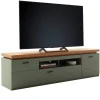 Best TV Lowboard in Graugrün und Eiche - Kwin Tv & Hifi-Möbel|Lowboards