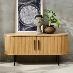 TV Lowboard in ovalem Design - Teorina Tv & Hifi-Möbel|Lowboards