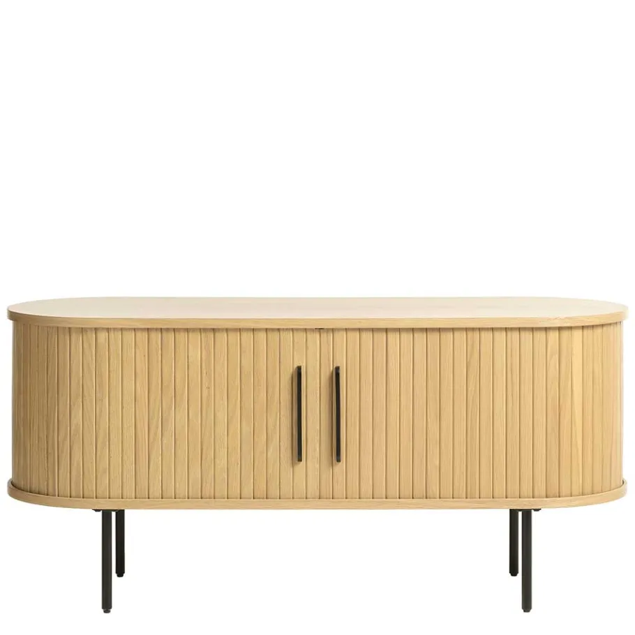 TV Lowboard in ovalem Design - Teorina Tv & Hifi-Möbel|Lowboards