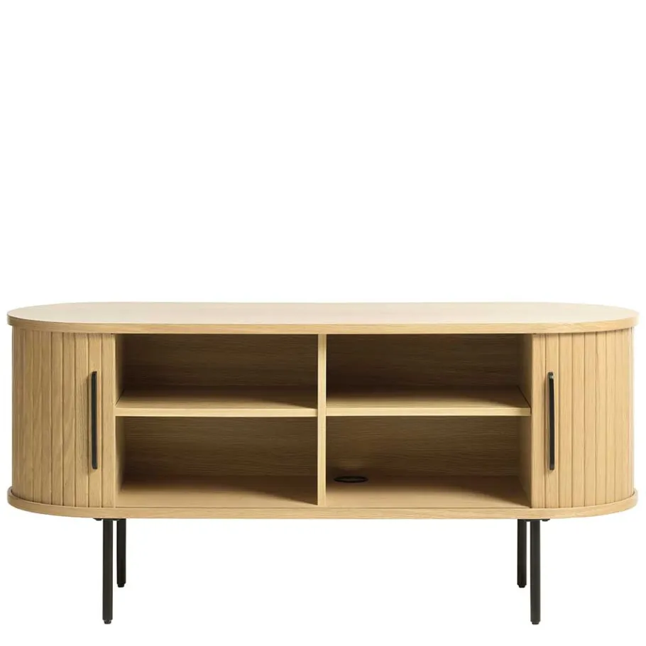 TV Lowboard in ovalem Design - Teorina Tv & Hifi-Möbel|Lowboards