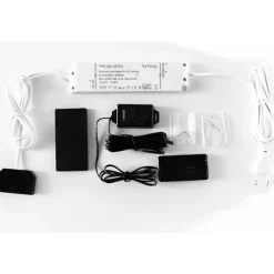 TV Lowboard in Weiß mit Wildeiche - Varzino Tv & Hifi-Möbel