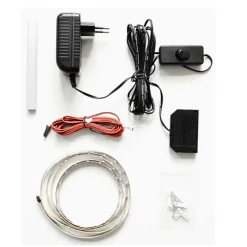 TV Lowboard in Weiß mit Wildeiche - Varzino Tv & Hifi-Möbel