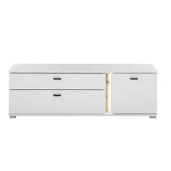 Best TV Lowboard mit LED Beleuchtung - Racelyn Tv & Hifi-Möbel|Lowboards