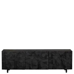 Sale TV Lowboard mit Schnitzereien Front - Eiken Tv & Hifi-Möbel|Lowboards