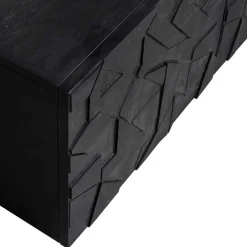 Sale TV Lowboard mit Schnitzereien Front - Eiken Tv & Hifi-Möbel|Lowboards