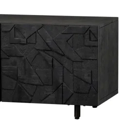 Sale TV Lowboard mit Schnitzereien Front - Eiken Tv & Hifi-Möbel|Lowboards