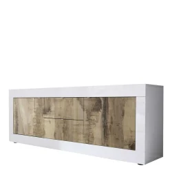 Best TV Schrank in Holz verwittert - Olvenion Tv & Hifi-Möbel