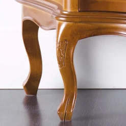 TV Unterschrank im Barock Stil Dentro Nussbaumfarben Tv & Hifi-Möbel|Lowboards