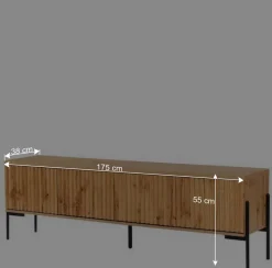 Best TV Unterschrank im Skandi Design - Elastian Tv & Hifi-Möbel|Lowboards