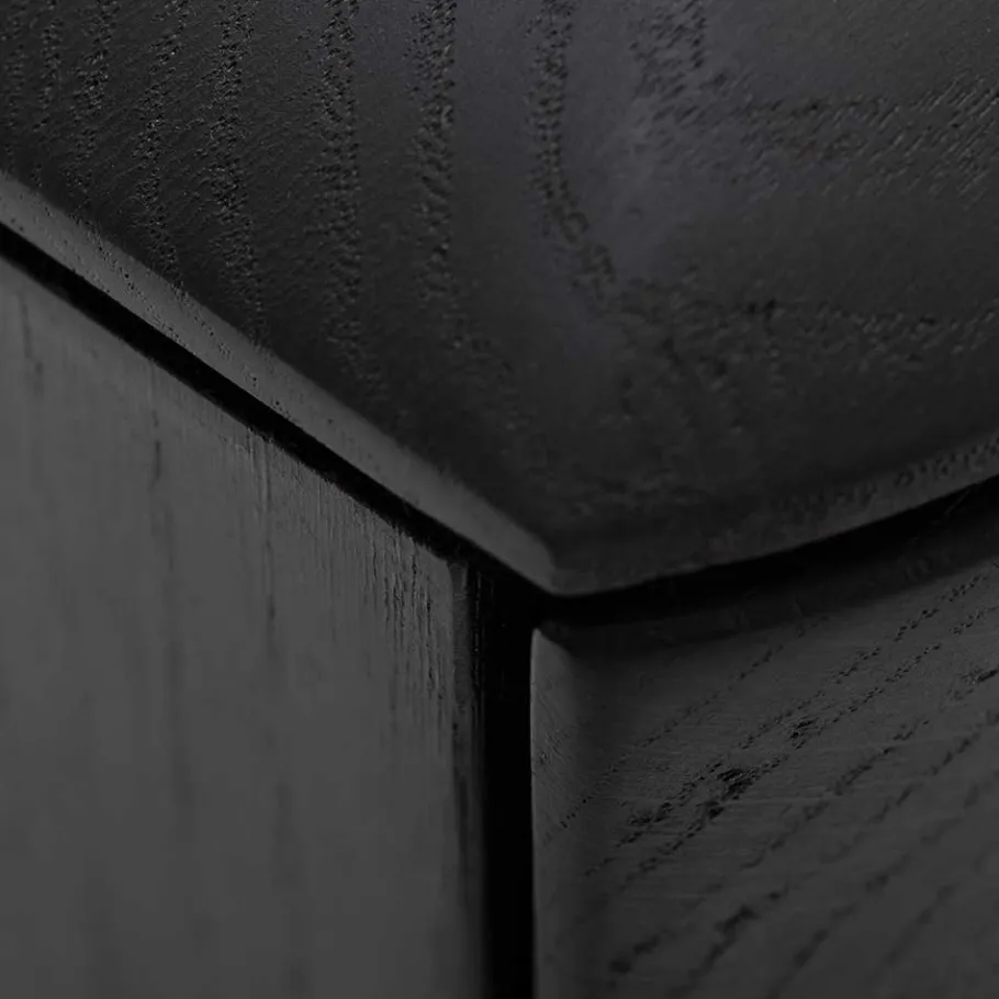 Best TV Unterschrank in Schwarz aus Eiche - Arathan Tv & Hifi-Möbel|Lowboards