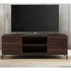 Outlet TV Unterschrank in Walnuss Holzoptik - Teleska Tv & Hifi-Möbel|Lowboards