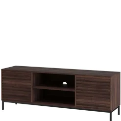 Outlet TV Unterschrank in Walnuss Holzoptik - Teleska Tv & Hifi-Möbel|Lowboards