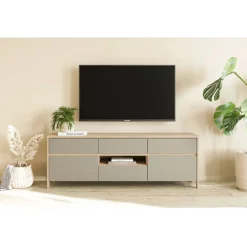 Outlet TV-Board in Eukalyptus und Eiche Optik - Promo Tv & Hifi-Möbel|Lowboards