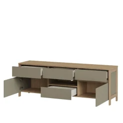 Outlet TV-Board in Eukalyptus und Eiche Optik - Promo Tv & Hifi-Möbel|Lowboards