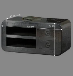 Best TV-Lowboard Pilot in Alufarben Tv & Hifi-Möbel|Lowboards