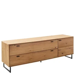 Unterschrank für Fernseher mit zwei Schubladen & Tür - Flacona Tv & Hifi-Möbel