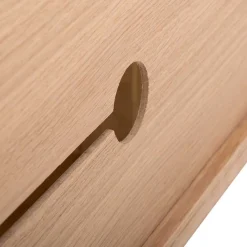 Unterschrank für Fernseher aus Eiche Bianco - Bakaras Tv & Hifi-Möbel|Lowboards