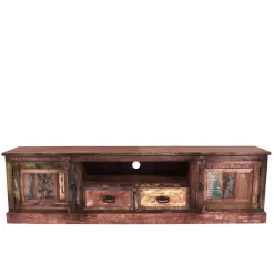 Best Used Look TV Board aus Altholz Jamaica im Shabby Chic Tv & Hifi-Möbel|Lowboards