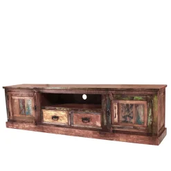 Best Used Look TV Board aus Altholz Jamaica im Shabby Chic Tv & Hifi-Möbel|Lowboards
