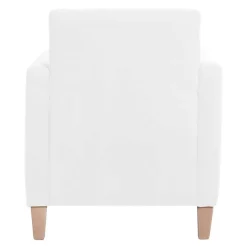 Sale Velours Polstersessel in Cremeweiß - Konrad Sessel