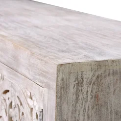 Sale Vintage Lowboard in Mangoholz White Wash - Fudorus Tv & Hifi-Möbel|Lowboards