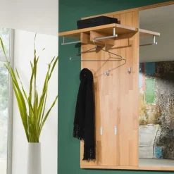 Sale Wand Flurgarderobe Wislama aus Kernbuche Massivholz Garderoben