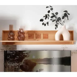 Sale Wandboard aus geöltem Kernbuche Massivholz - Sarosca Regale