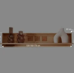 Sale Wandboard aus geöltem Kernbuche Massivholz - Sarosca Regale